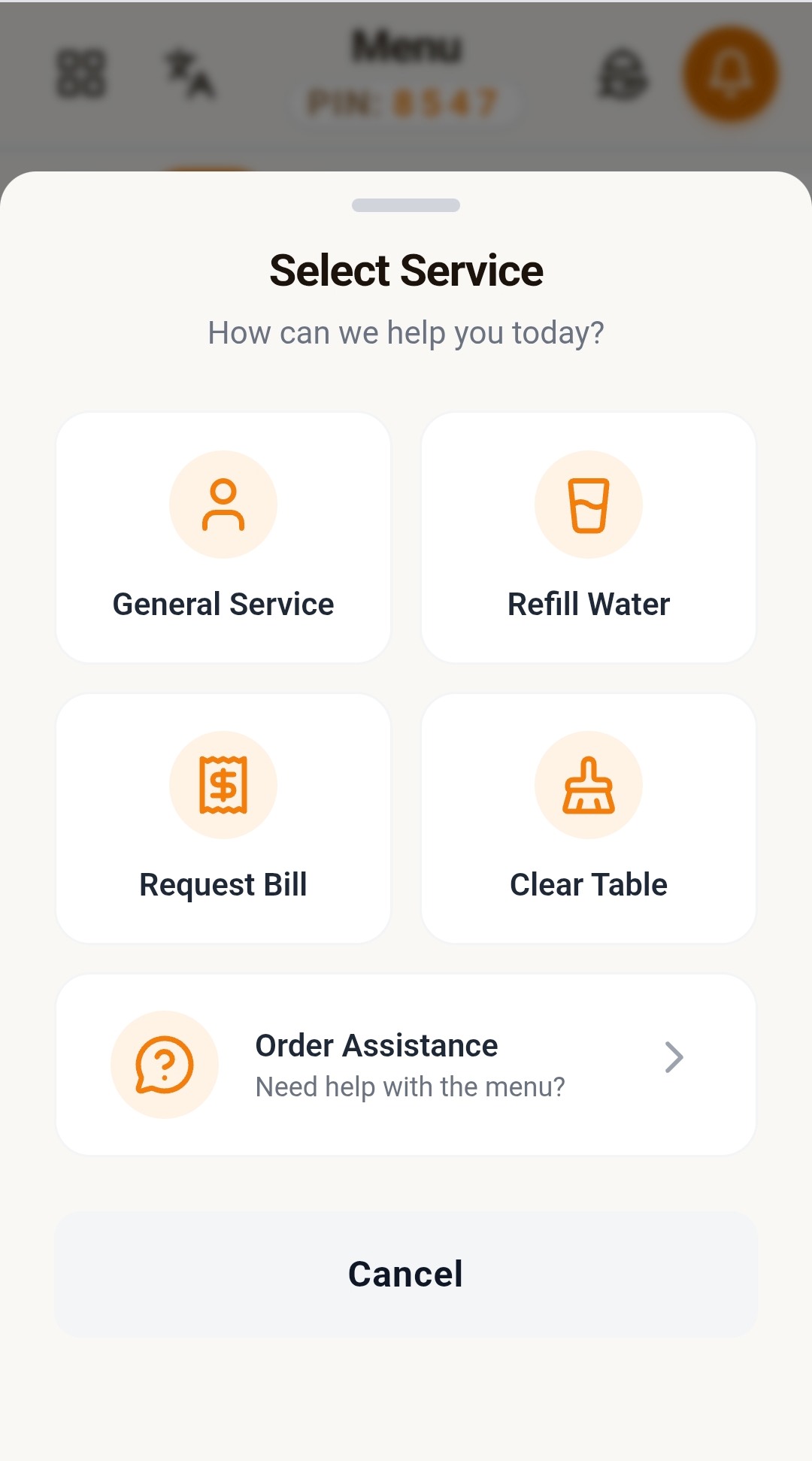 Solicitudes Servicio